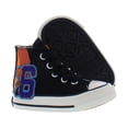thumbnail image 4 of Converse Chuck 70 1V Hi Infant/Toddler Shoes Size 5, Color: Black/Mantra Orange, 4 of 5