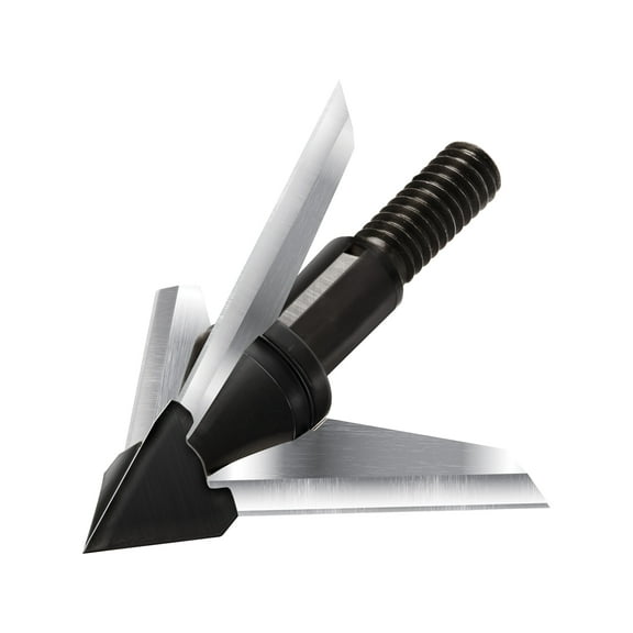 QAD Exodus Swept Blade Crossbow 125 Grain Fixed Blade Broadhead