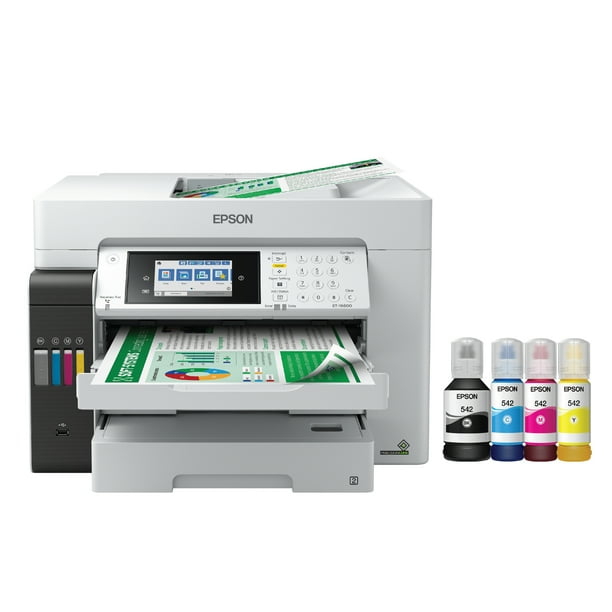 Epson EcoTank Pro ET16600 Wireless Wideformat Color AllinOne