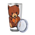 thumbnail image 2 of Vaso de 20 oz de Ivan Cornejo, taza de viaje para café con aislamiento al vacío de acero inoxidable, taza de café, taza de viaje con tapa, taza térmica para exteriores, 2 of 8