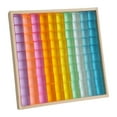 thumbnail image 1 of Esquirla Cube Blocks Set Educational Appearance Building Blocks Set for Kids for Gift 100pcs, 1 of 8