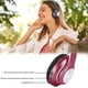 thumbnail image 4 of Pisexur Electronics - Audífonos inalámbricos Bluetooth para hombre, supraaurales, plegables, estéreo, para celular y PC, con orejeras suaves y ligeros para niños, organizador de dispositivos electrón, 4 of 9