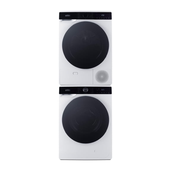 Summit 2.26 cu.ft. Washer & 4.1 cu.ft. Heat Pump Dryer Combo, ENERYSTAR Certified, Washer-Dryer Set, White - SLS3434W