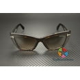 thumbnail image 3 of TOM FORD FT0871 52F Wyatt Cat Eye Dk Havana Grad Brown 56 mm Women's Sunglasses, 3 of 6