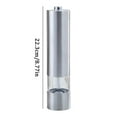 thumbnail image 2 of XKHAZA Electric Pepper Grinder, Salt Grinder, Automatic Pepper Mill, One-hand Button Control, Adjustable Coarseness, Peppercorn Grinder Refillable, 2 of 5