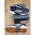 thumbnail image 1 of Ad-id-as "Edge Runner EE9047" Men's Running Sneakers Black Silver White Size 7.5, 1 of 4