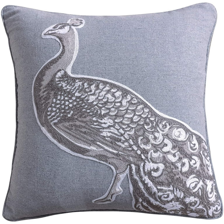 Level Off Decorative Throw Pillow - Peacock