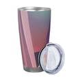 thumbnail image 2 of Balery Dreamy Moonlit Window Pattern 20oz Insulated Car Cup with Dual Drink Lids, Stainless Steel Travel Mug Eco-Friendly and Leak-Proof-Without Straw, 2 of 8