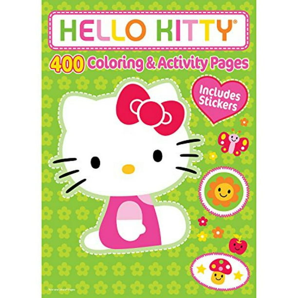 Bendon Hello Kitty Huge Coloring Book With Stickers 400 Pages