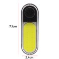 thumbnail image 2 of Luz delantera LED COB para bicicleta, recargable por USB, luz trasera para ciclismo, 2 of 9
