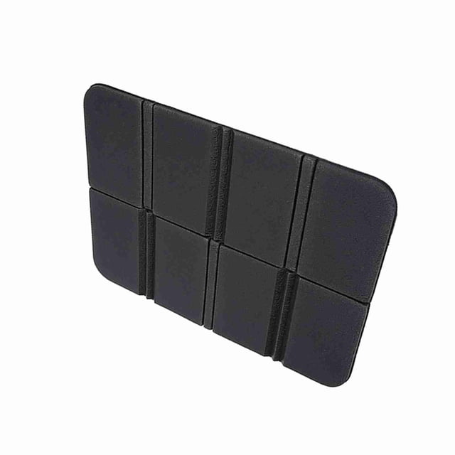 M Buder Asiento de Cojín Plegable Portátil Impermeable para Picnic Alfombra de Espuma Almohadilla de Exterior para Camping Senderismo (15.15 x 10.82 in / 38.5 x 27.5 cm) Negro