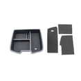 thumbnail image 4 of Center Console Organizer Insert ABS Black Materials Tray, Armrest Secondary Storage Box for Chevy Silverado, 4 of 7