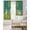 White, variant on Happy Easter Blackout Curtains 45 Inches Long, Kitchen Black Out Window Treatments, Rabbits Eggs Spring Daisy Floral Grass Green Thermal Insulated Lined Drapes for Small Window with Grommet 42"x45"