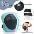 thumbnail image 3 of Kids/Youth Knee Pad Elbow Pads Guards Protective Gear Set for Roller Skates Cycling BMX Bike Skateboard Inline Skatings Scooter Riding Sports, 3 of 10