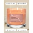 thumbnail image 5 of Cinnamon Clove Citrus Aromatherapy Candle 3 Wick Large Soy Scented Candles Fresh 15.8 Oz, 5 of 7