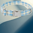 thumbnail image 2 of Dog Collar with Bow, Stylish Cute Plaid Small Dog Collar Soft Comfy Bowtie Dog Collar for Girl Boy Dog, Puppy Collars with Metal Bow Tie Dog Collar for Small Medium Large Dog（L）, 2 of 2