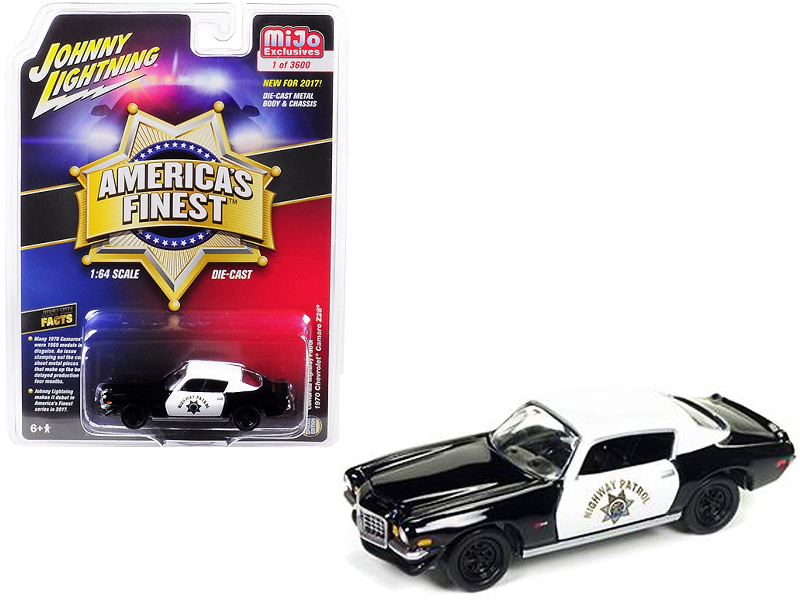 Johnny Lightning 1/64 Scale Hummer Off-Road Police S.W.A.T.