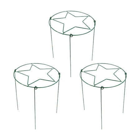 Bothyi 3 Pieces Plant Support Brace Ivy Vegetables Tomatoes Plants Climbing Trellis Green