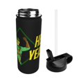 Kite Man Hell Yeah Water Bottle, Cute Pattern Stainless Steel Vacuum