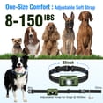 thumbnail image 6 of Dog Shock Collar with Remote Control for 2 Dogs, 4300FT Dog Training Collar for 5–120 lbs Small Medium Large Dogs, Waterproof Rechargeable, No-Shock Mode, Security Lock, Beep, Vibration, Shock, 6 of 10