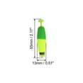 thumbnail image 2 of Flotadores de pesca Uxcell 2.1x0.5" Flotadores de espuma EVA con peso, flotadores de boya verde amarilla 10Pcs, 2 of 7