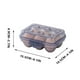 thumbnail image 2 of Organizador de frigorífico de plástico apilable para huevos apilables con asa para almacenamiento en la cocina, 2 of 4