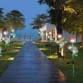 thumbnail image 6 of Latrodar Clearance Solar Garden Lights - Solar Outdoor Lights with Beautiful & Realistic Rose Flowers - 7 Color Changing Solar Lights Outdoor, for Yard Garden Decoratio Flash Deals, 6 of 7