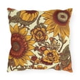thumbnail image 2 of Outdoor Pillow In Sunflower Pattern, 2 of 4
