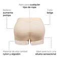 thumbnail image 2 of Panty Calzón Relleno Aumenta Levanta Pompas Pompis Glúteos, 2 of 6