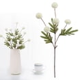 thumbnail image 2 of Artificial Flowers Pompon Mum Small Chrysanthemum for Room Decor Living Room Farmhouse, 2 of 9