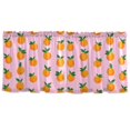 thumbnail image 7 of Yayeee Kitchen Curtains Tier Set of 2 Light Filtering 57"x36" Over Sink Window Panels, Cartoon Oranges, 7 of 7