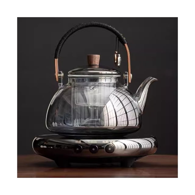 Light Luxury Health Pot Heat-resistant Glass Water Kettle Electric Ceramic Stove Tea Cooker Steaming and Brewing Teapot