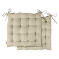 thumbnail image 1 of Vargottam Set of 2 Comfortable Chair Pads Seat Cushion with Full-Length Ties for Non-Slip Support Polyester Filling for Dining | Office | Kitchen Reduces Pressure & Washable, 1 of 9