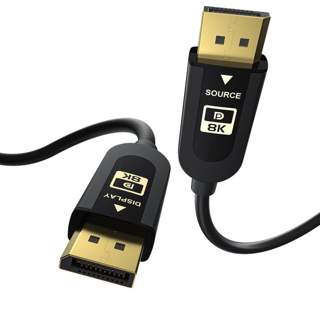 Cable DisplayPort de fibra óptica FIBBR 20 m 40 Gbps 16K@30 Hz