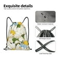thumbnail image 4 of Balery Bees Collecting Nectar Pattern Drawstring Backpack Bag Sport Gym Sackpack Cinch Bags Pattern Drawstring Backpack Bag Sport Gym Sackpack Cinch Bags -Small, 4 of 6