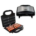 thumbnail image 1 of Quick Cooking Panini Press, Nonstick Surface Sandwich Maker with Indicator Light, Perfect for Fast and Tasty Meals, Compact Portable Design for, 1 of 5