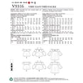 thumbnail image 2 of Vogue Patterns Sewing Pattern Misses' Top-6-8-10-12-14, 2 of 5