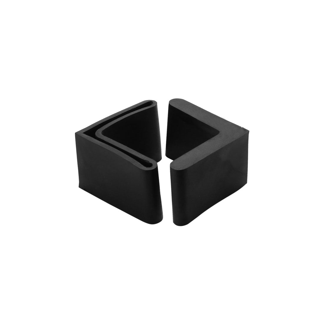 25x25mm//1x1 BTMB 50 Pcs Square Plastic Plug Black Furniture Chair Leg Foot Cover Cap Tubing Inserts End Cap