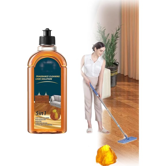 Munich Sunny Floor Cleaner,  5 in 1 Floor Cleaner, Dual-Action Stain Remover and Natural Shine, Effortlessly Clean Your Flooring, For Spray Mops and Spray Bottles