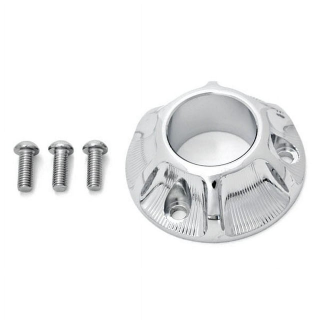Krator Dirt Bike Exhaust Tip Muffler Power Outlet Chrome Compatible with 2000-2007 Yamaha TT-R50 / TT-R125E