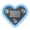 Blue, variant on 2PC Car LED Ambient Light - Solar-Powered Heart-Shaped LED Neon Light, IP65 Waterproof, Switchable Modes, Romantic Car & Outdoor Decor for Couples Red