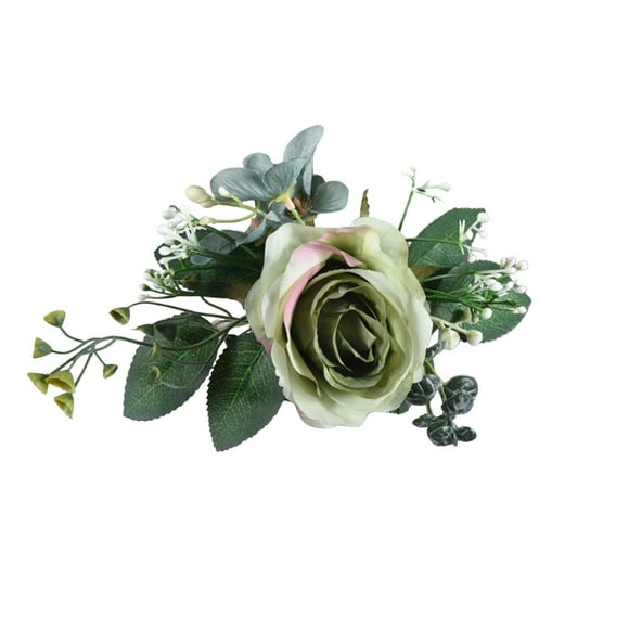 Elegant Floral Curtain Tie Backs Decorative Holdbacks for Window Drapery Rose Tieback Clips Ideal for Home Décor