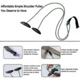 thumbnail image 3 of Sistema de polea para ejercicios de terapia de hombro, compatible con polea delgada para hombro, fisioterapia de hombro, alivio del dolor de hombro, 3 of 5