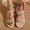 Beige, variant on Women's Flat Sandals, Comfortable Wraparound Strap Solid Color Summer Vacation Shoes 5.5