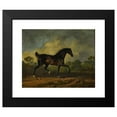 thumbnail image 2 of Sawrey Gilpin 18x15 Black Modern Framed Museum Art Print Titled - Horse Trotting (1782), 2 of 5