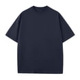 thumbnail image 3 of pstuiky Camisas de manga corta para hombre, Camisas deportivas informales de manga corta y cuello redondo para hombre, de color liso ropa de hombre l, 3 of 3
