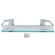 thumbnail image 1 of Estante de aluminio espacial, estante organizador de almacenamiento de vidrio para baño, vidrio engrosado templado, 1 of 8