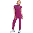 thumbnail image 4 of Infinity Scrubs Top For Women Mock Neck CK742A, 4 of 5