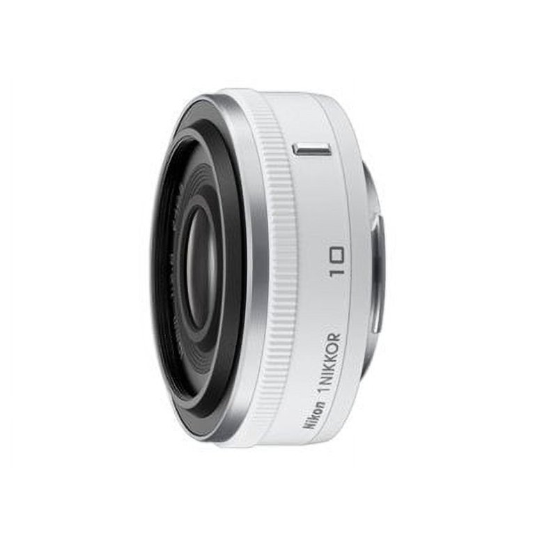 Nikon 1 Nikkor 10mm f/2.8 Lens - White - Walmart.com