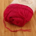 thumbnail image 3 of JubileeYarn Baby Soft Bamboo Cotton Yarn - 50g/Skein - Magenta - 4 Skeins, 3 of 7